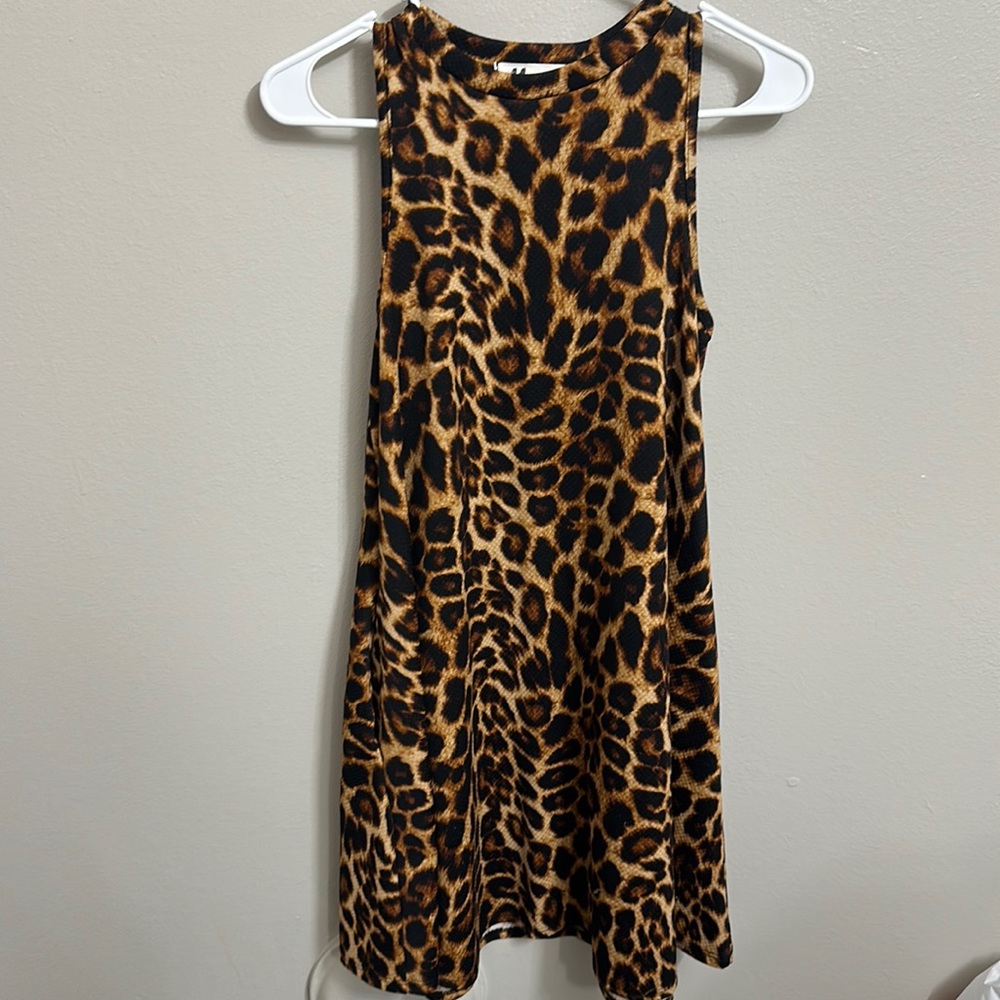 Leopard print dress